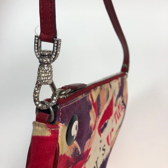 Dior Limited Edition Victim Crystal Saddle Pouche - Picture 4 of 5